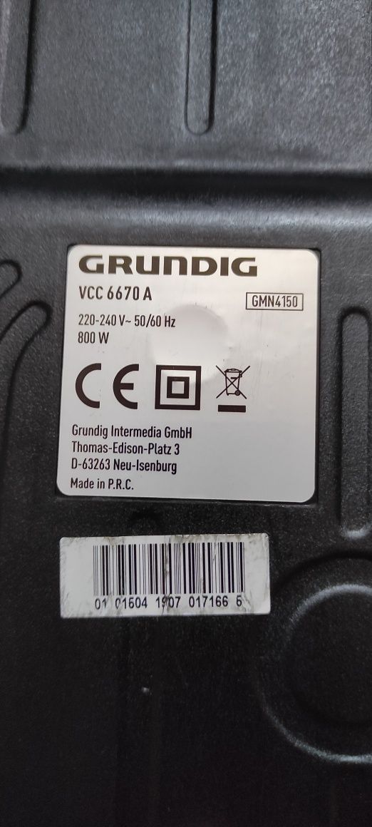 Odkurzacz niemiecki Grundig bezworkowy