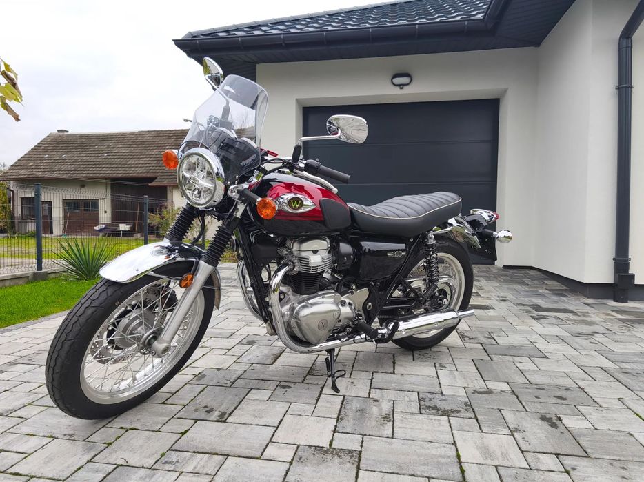 Kawasaki  Kawasaki W800, salon PL, 2024, 3700km, gwarancja do 2028
