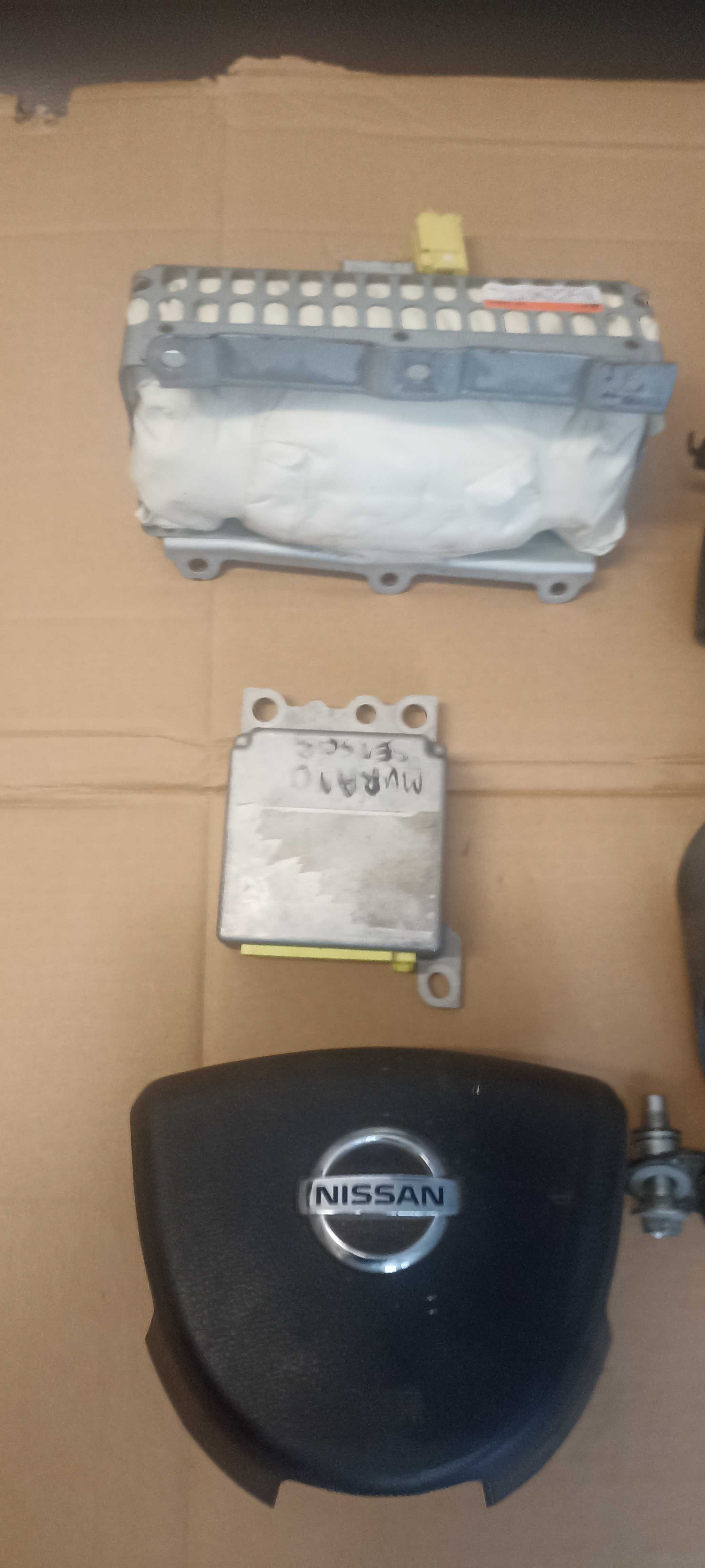 poduszka poduszki airbag sensor napinacze komplet nissan Murano