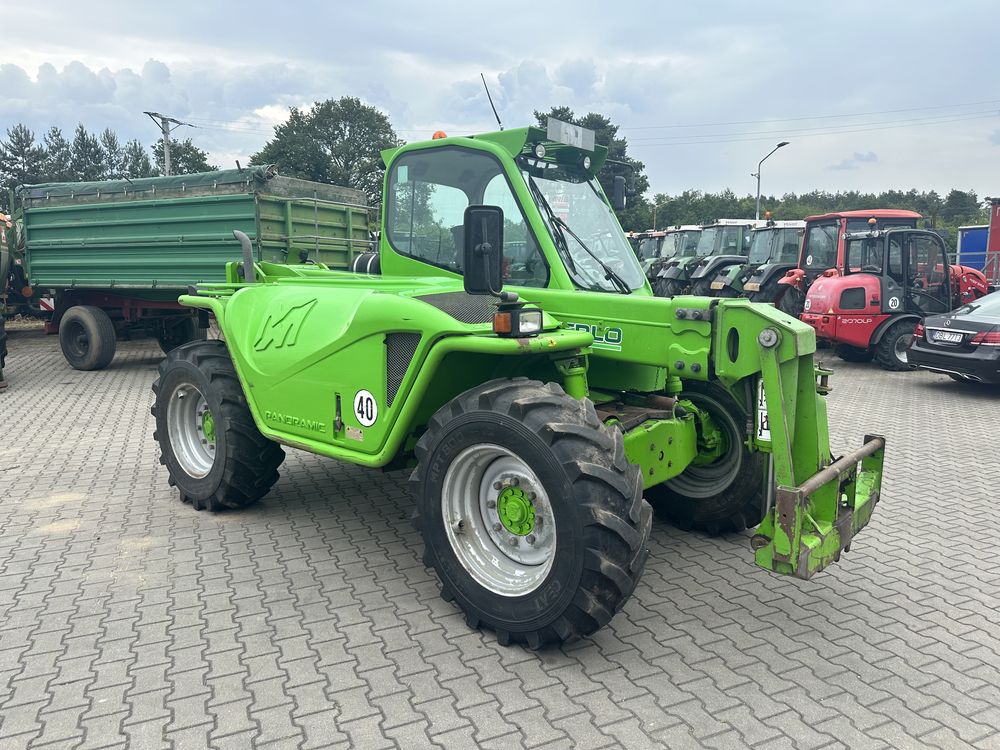 Merlo P 41.7 hamulce  pneumatyczne przesow boczny 45 km/h