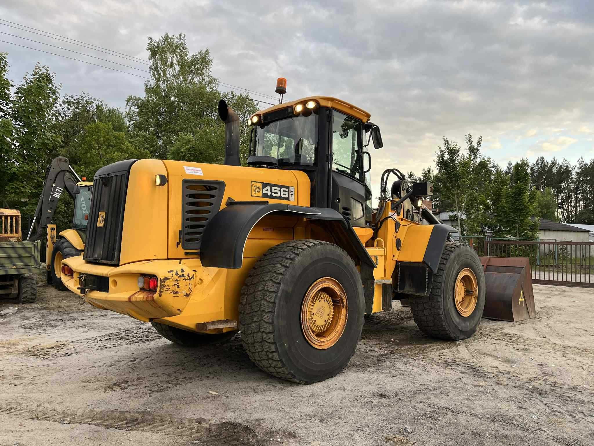 Ładowarka JCB 456 HT + Waga Szybkozłącze Sprowadzona Volvo L90 120 CAT