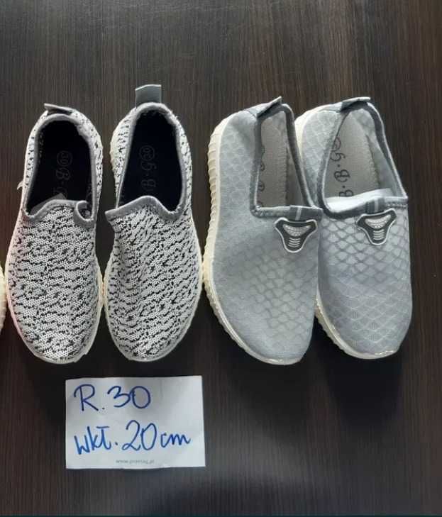 Buty r. 30 kapcie, tenisówki, Nowe, wsuwane, półbuty, espadryle