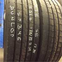 Шини б/у 225/75 R17,5 Dunlop, 2 шт