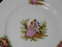Porcelanowy serwis obiadowy Pan Tadeusz na 12 osób
