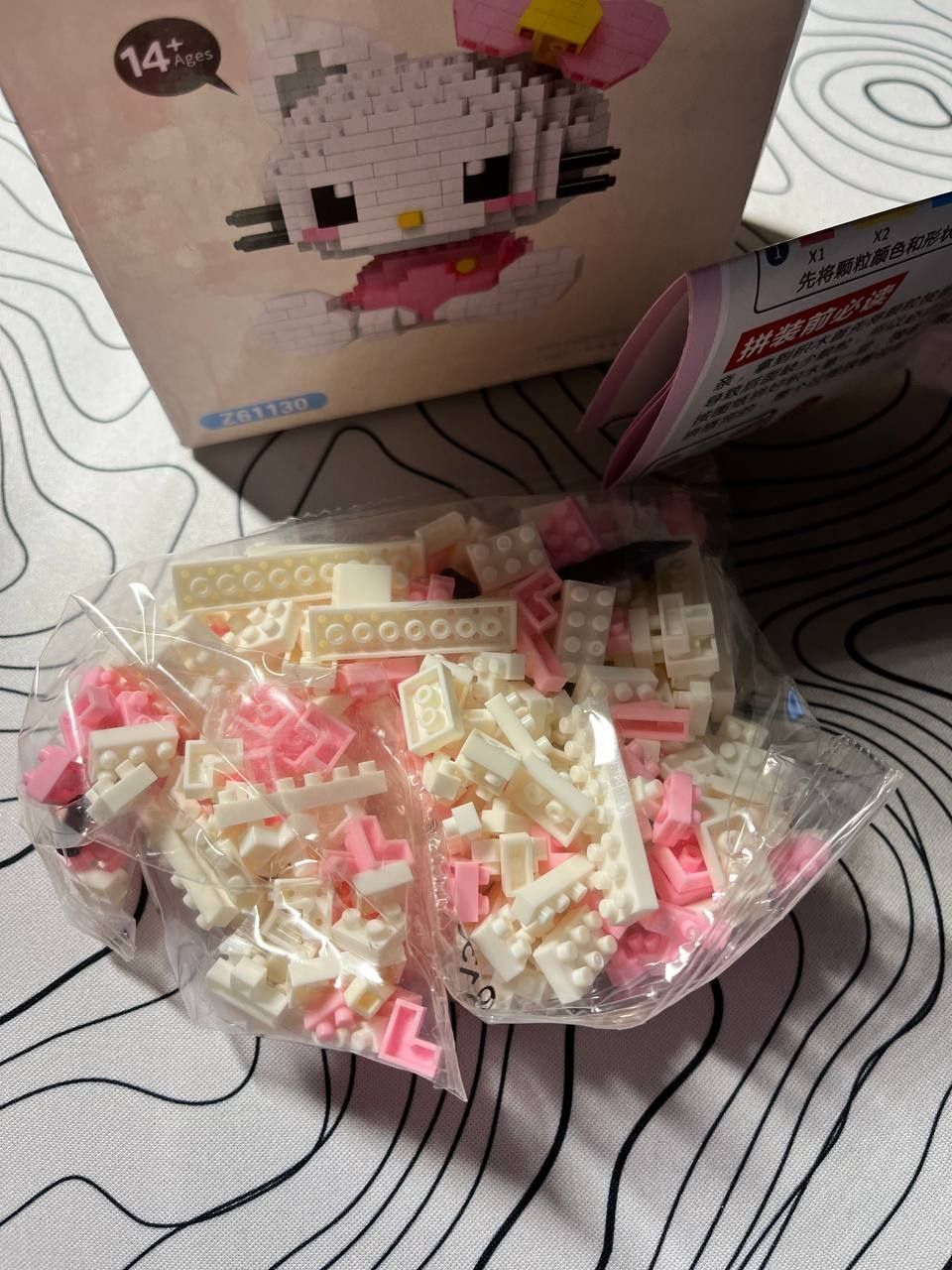 Bricks lego Hello Kitty, конструктор, Хеллоу Китти, Подарунок