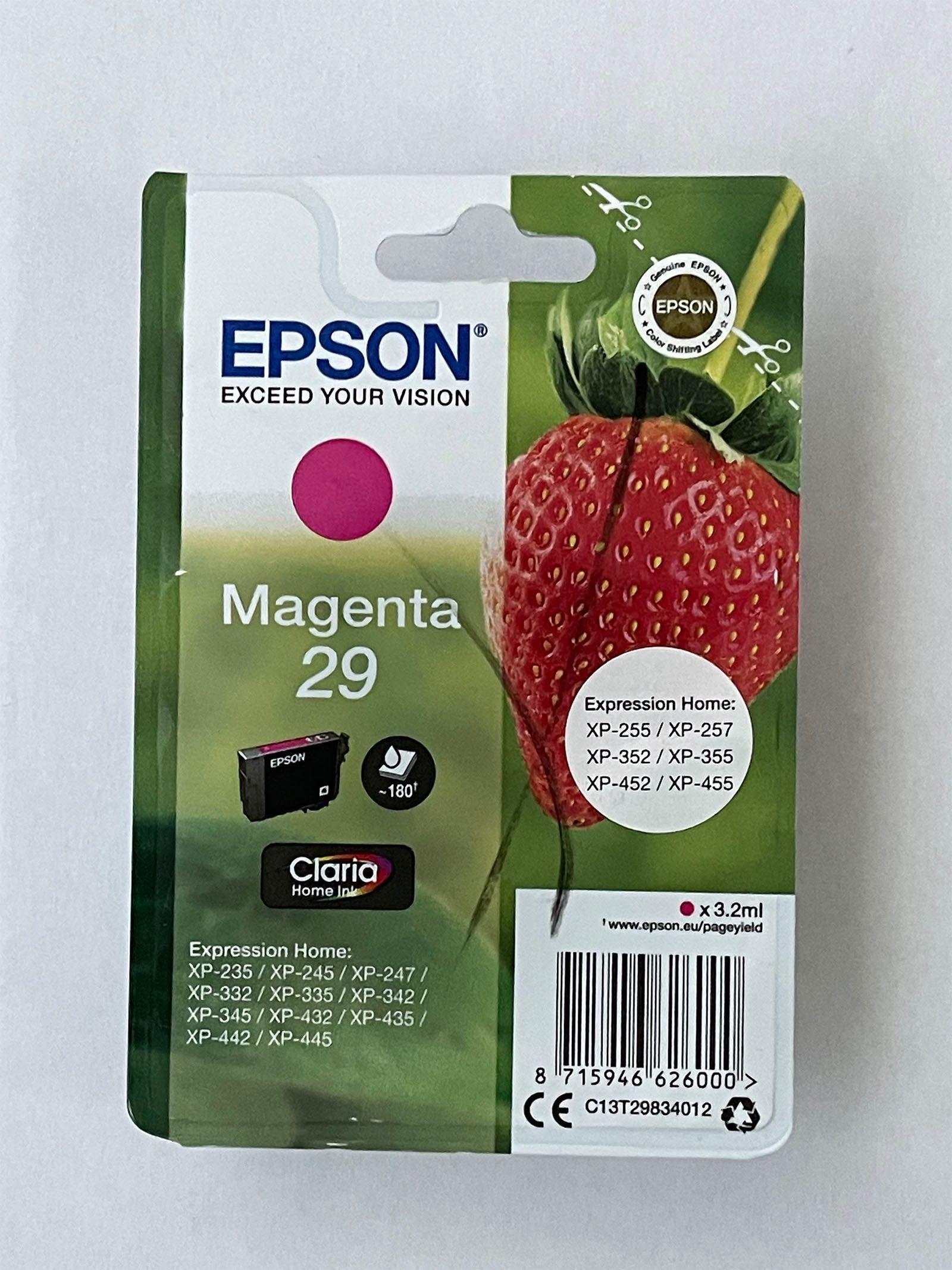 TUSZ Epson 29 magenta - oryginalny