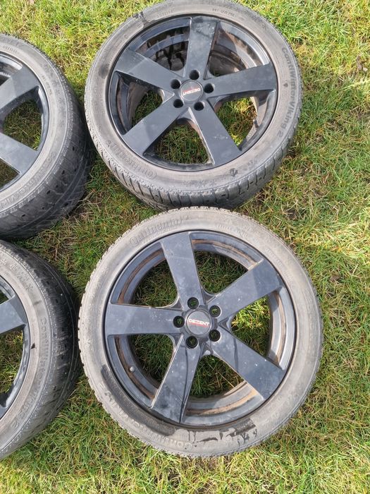 Felgi aluminiowe 17″ 5×112 + opony zimowe 225/45 R17