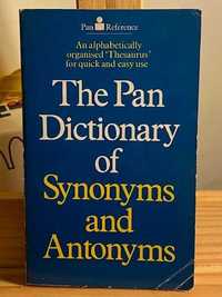 Dicionário: The pan dictionary of synonyms and antonyms