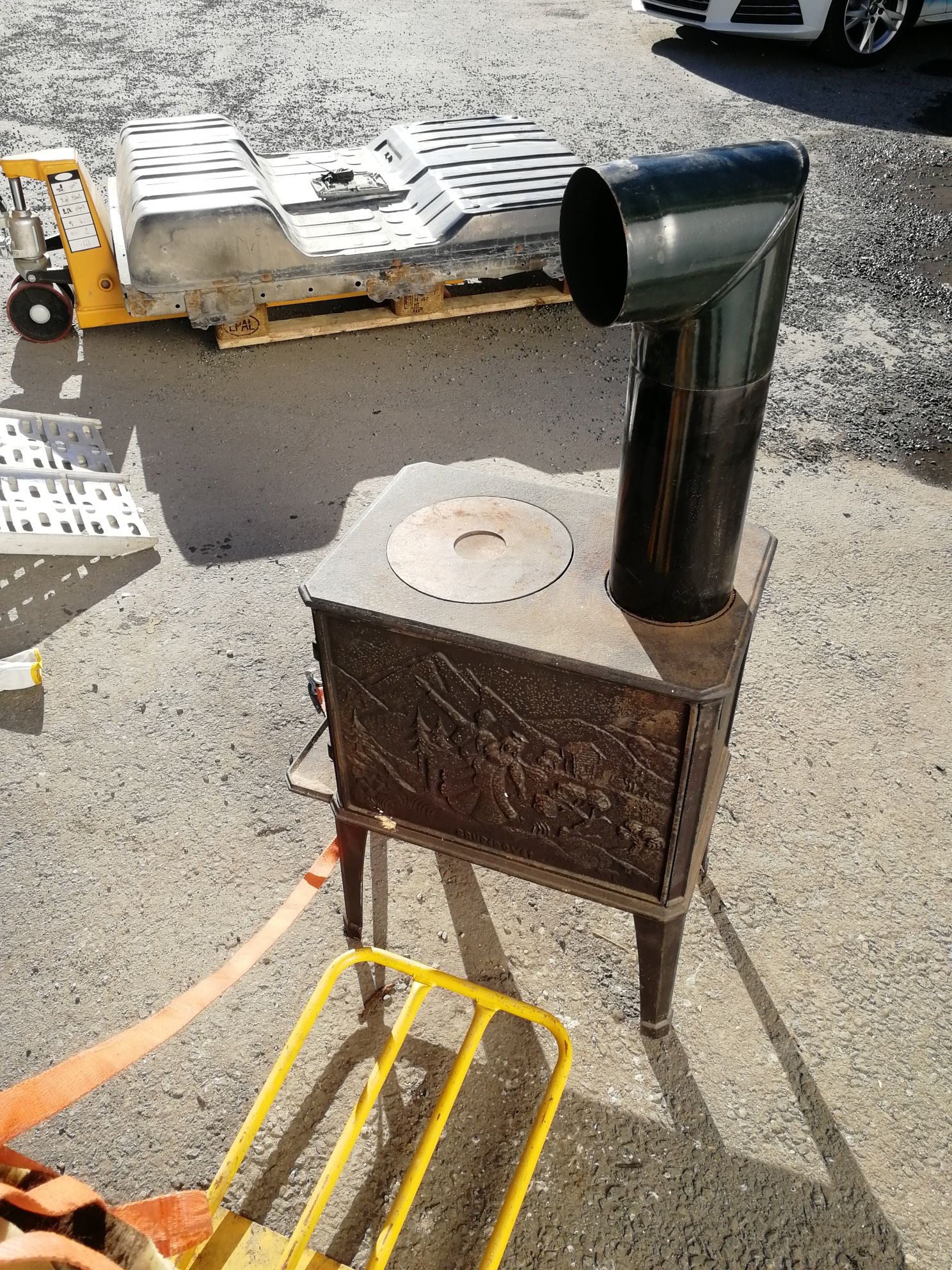 Troll Jotul kominek koza,