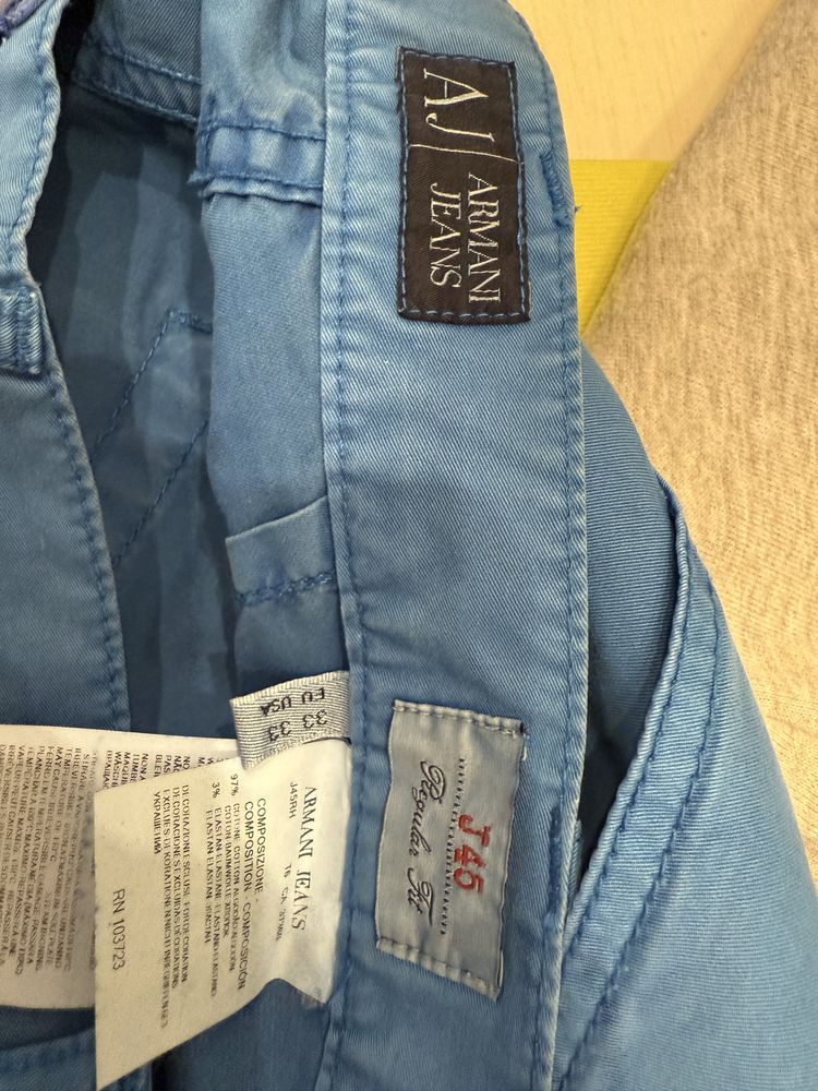 Armani ориг. Летние мужские брюки  отличное сост.