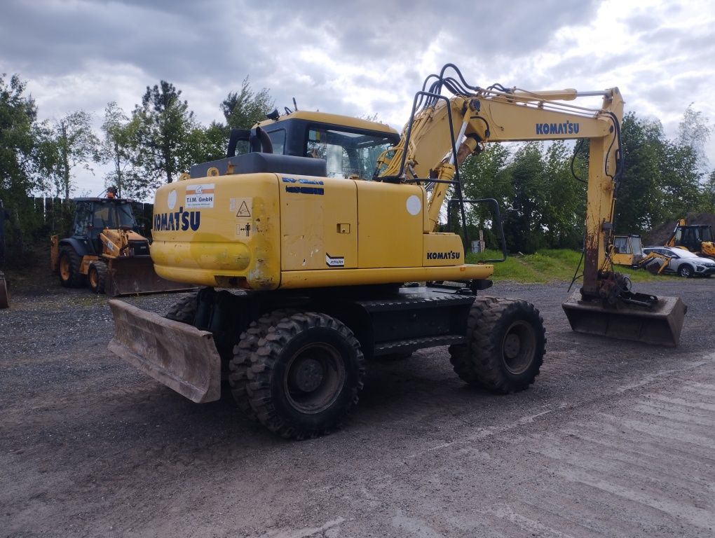 Koparka Kołowa Komatsu PW 130 Rok 2006 Cat Atlas