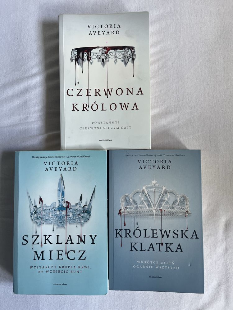 Trylogia Czerwona królowa 1-3