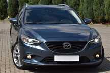 Mazda 6 Navi/Łopatki/WEBASTO/Bose/Rvm/Acc/Alu19/Bezwypadek/KAMERA/Bixenon!!!