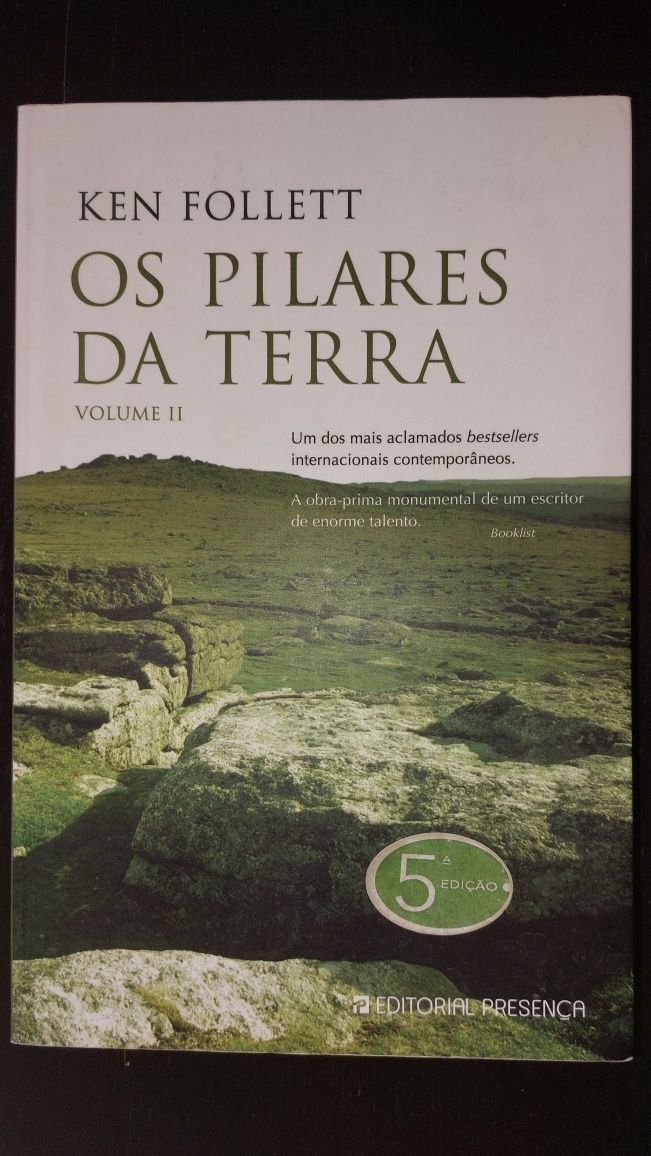 Livros de Ken Follett e Philippa Gregory