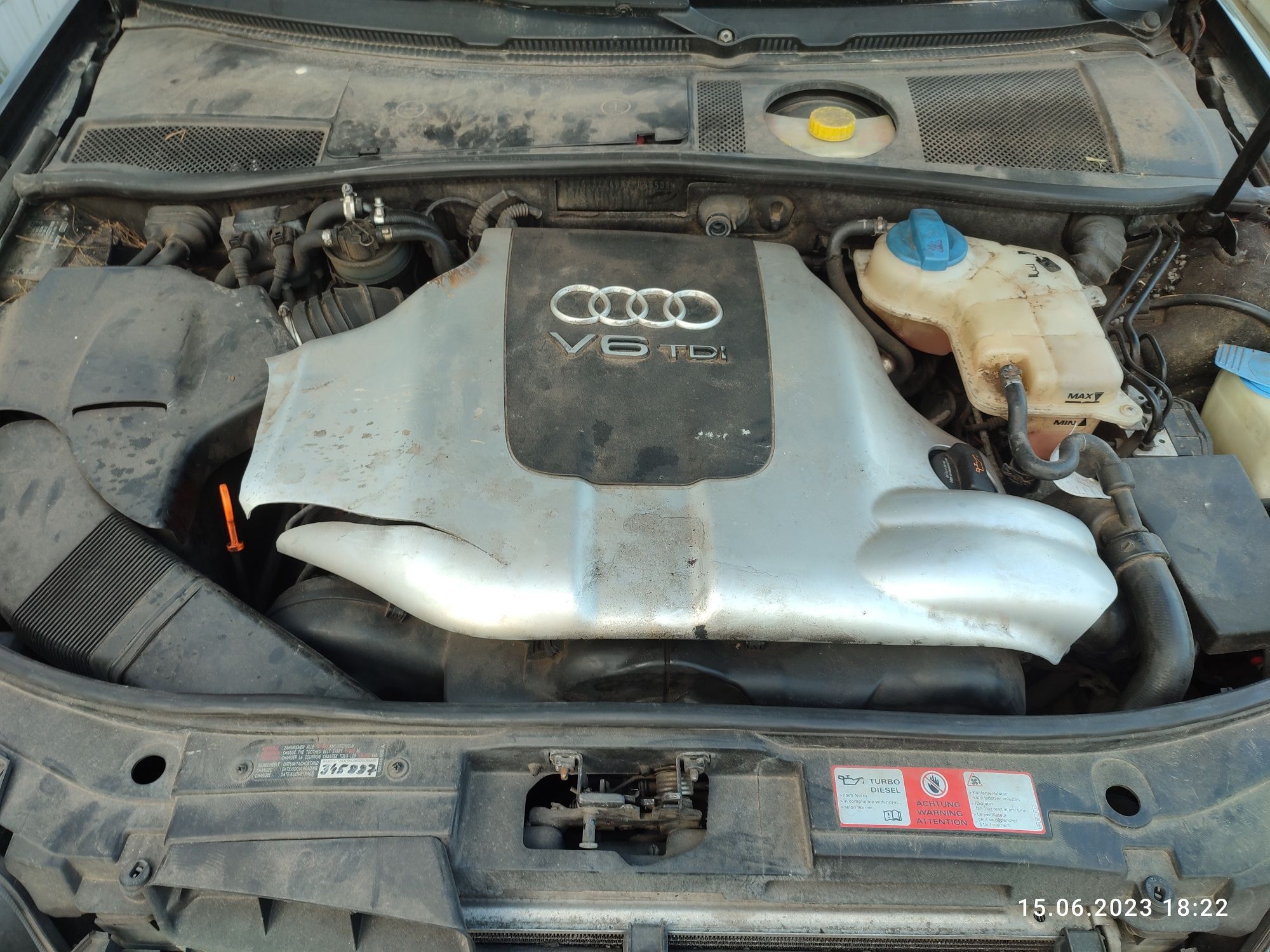 Audi A6 C5 lift FL LZ6G maska zderzak błotnik drzwi klapa lusterko