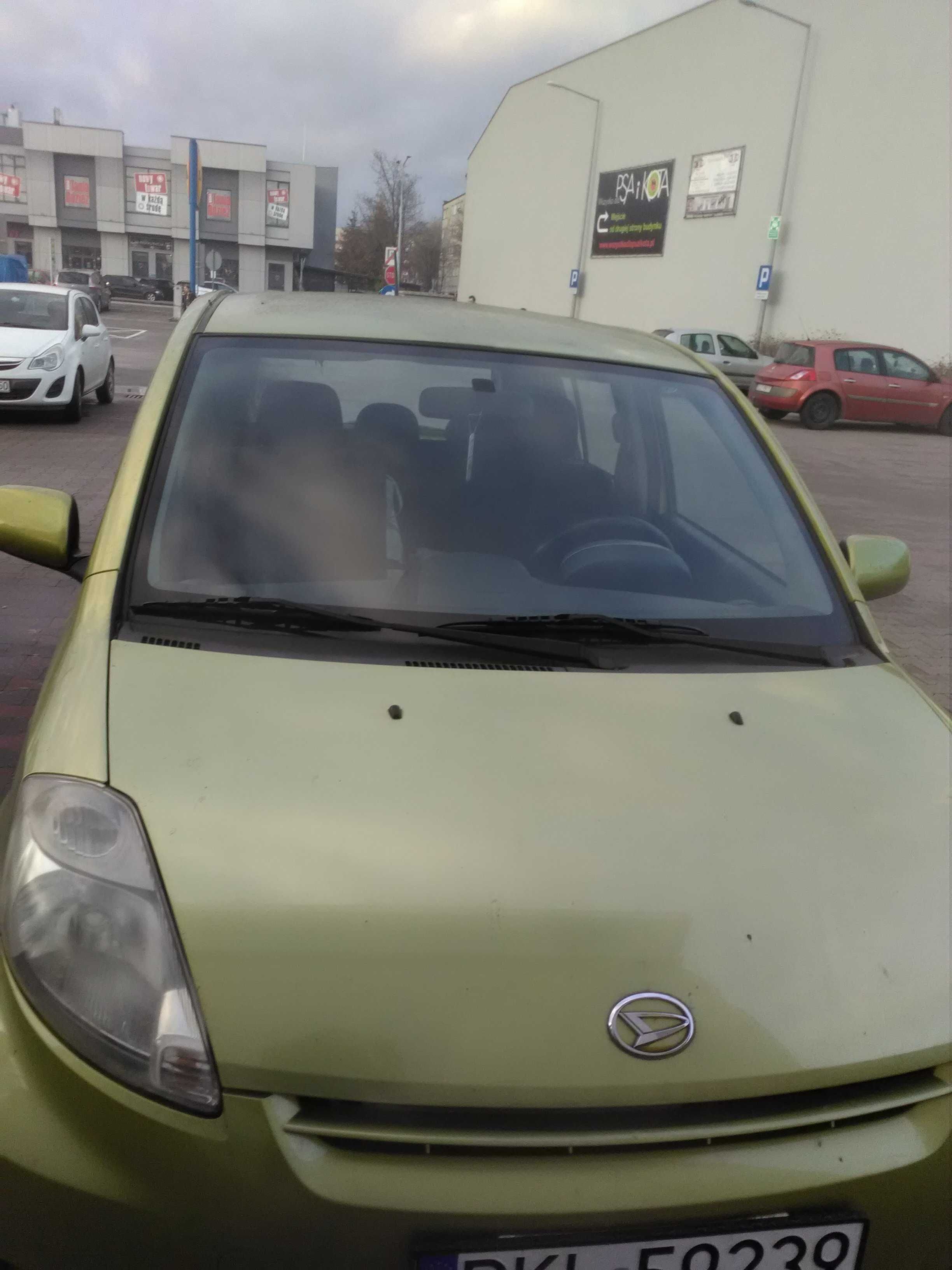 Daihatsu Sirion, klima, sprawny, zadbany, niski przebieg, drugi właści