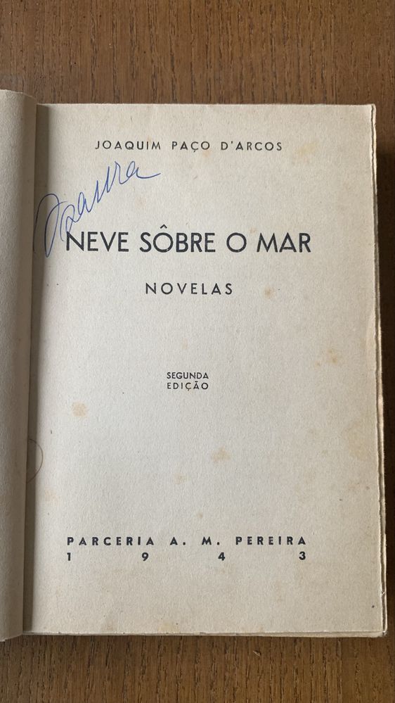 Neve sobre o Mar