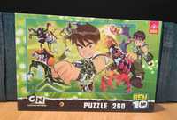 Puzzle 260, Ben 10, Trefl, Cartoon Network, integracyjne, inteligentne