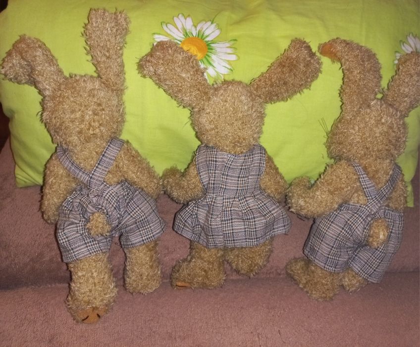 Вінтажні Зайці , iграшка ,  Винтажная игрушка, зайцы