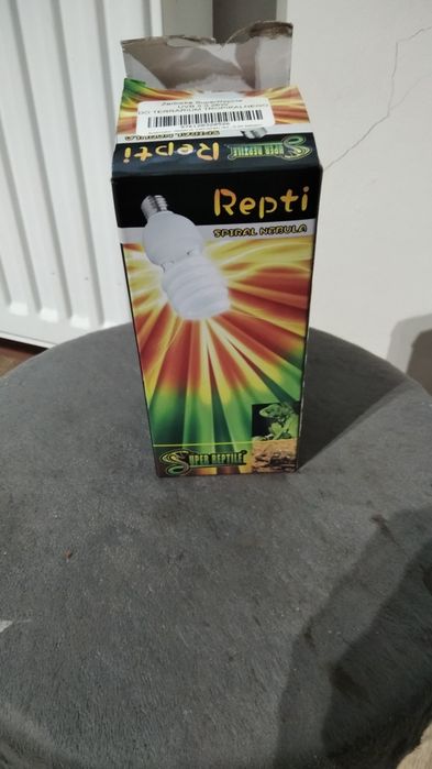 Lampa grzewcza do terrium