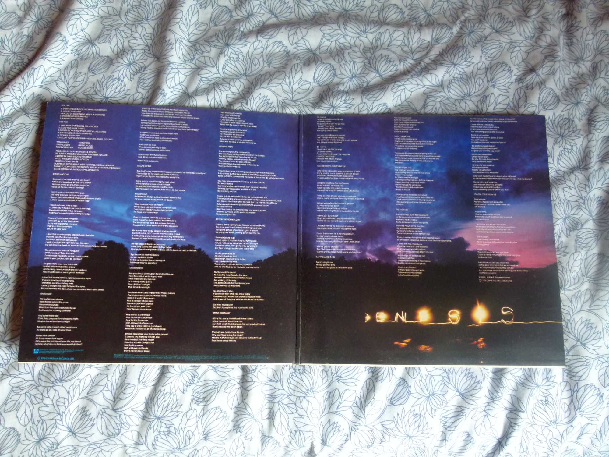 Lp vinil 33 rpm Genesis capa gatefold (ano 1978)