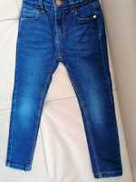 Spodnie jeansowe skinny 110cm 4-5 lat dla dziewczynki