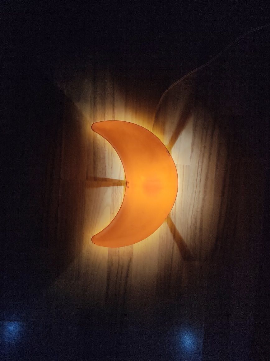 Lampka nocna Ikea Księżyc lampa ścienna kinkiet
