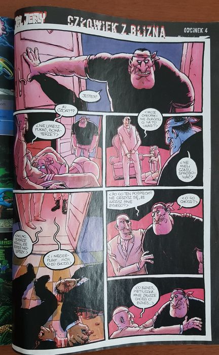 Czasopismo Ślizg 1 (133) 2007 -ostatni numer - komiks Jeż Jerzy