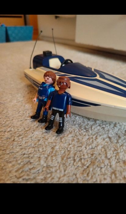 Barco polícia Playmobil