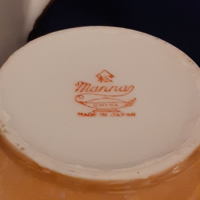 Serviço de café em porcelana