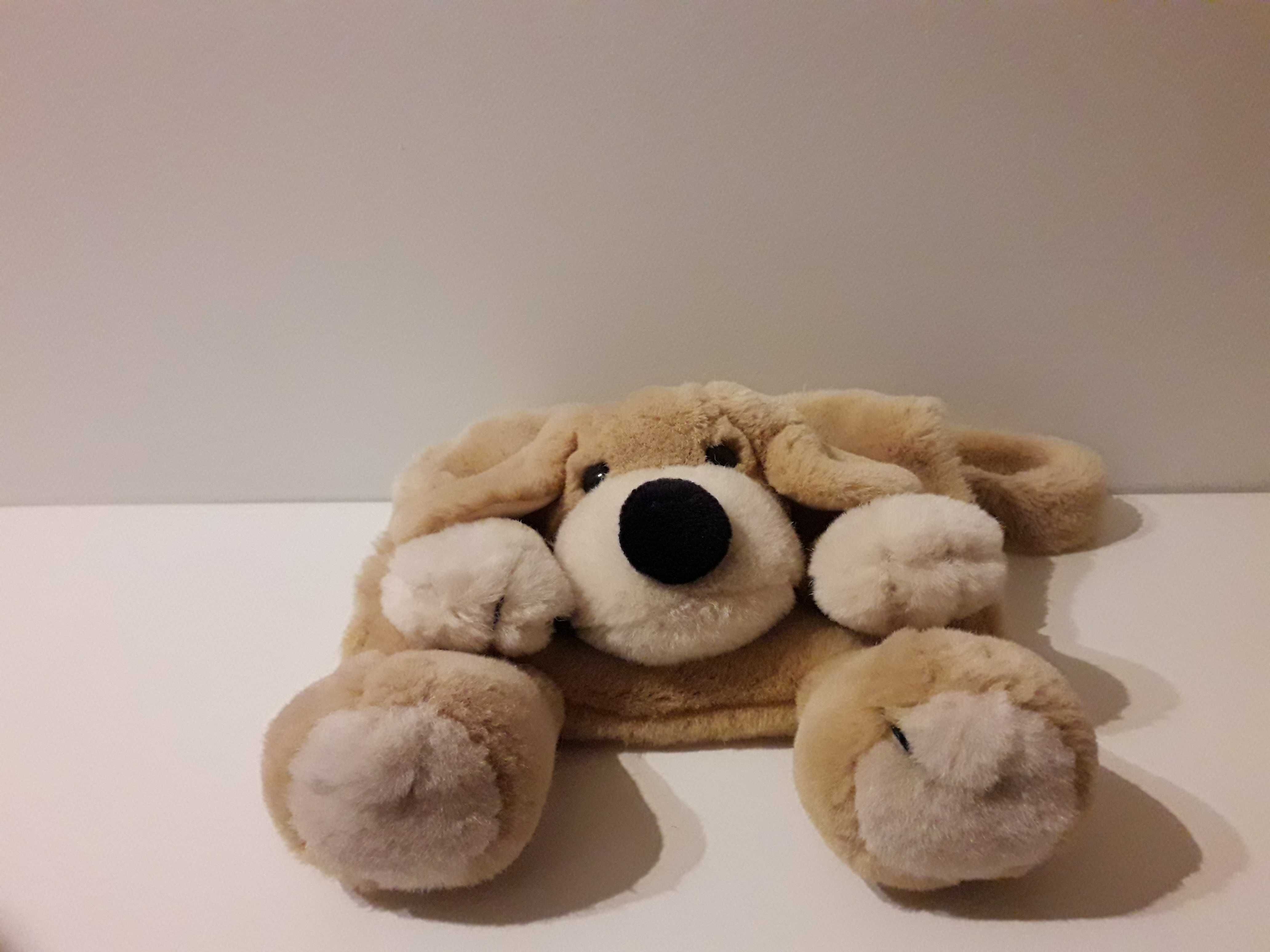 Peluche mala e aquecedor de mãos