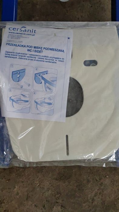 Komplet Cersanit stelaż podtynkowy z przyciskiem