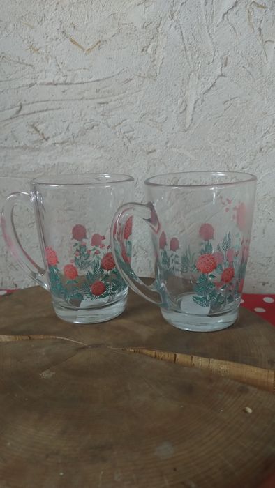 2x szklany kubek szklanka 320 ml Minato M