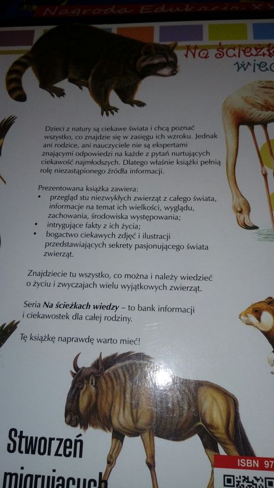 Encyklop. stworzeń migrujących i zasypiających na zimę.Na ścieżkach...