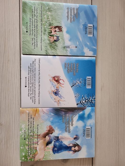 Manga ,,Wilcze dzieci" tom 1-3