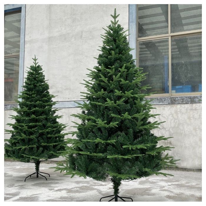 duża choinka sztuczna pe+pcv jak żywa świerk 120 cm gęsta cho04