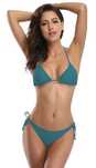 Strój kąpielowy Bikini dwuczęściowy "L" B0716JDZ7B Zielony