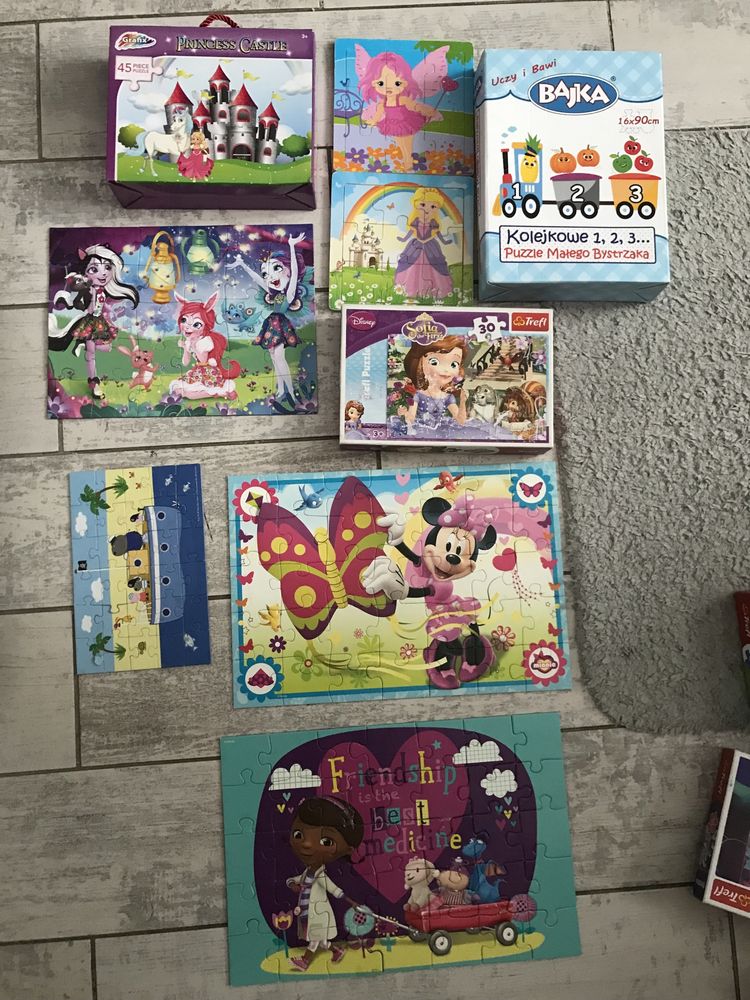 Puzzle dla dzieci 3+