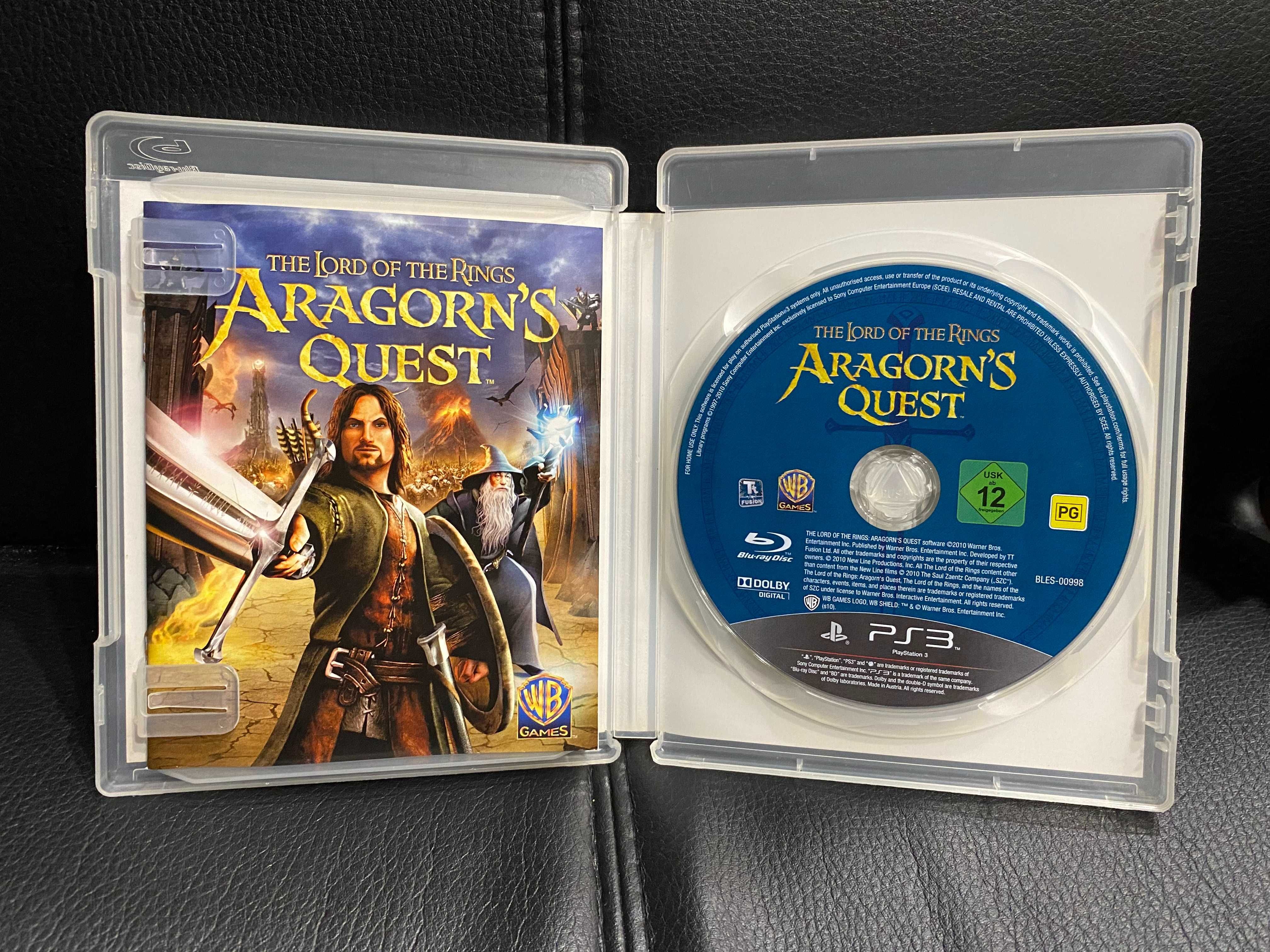 Jogo PS3 - "The Lord of the Rings: Aragorn's Quest"