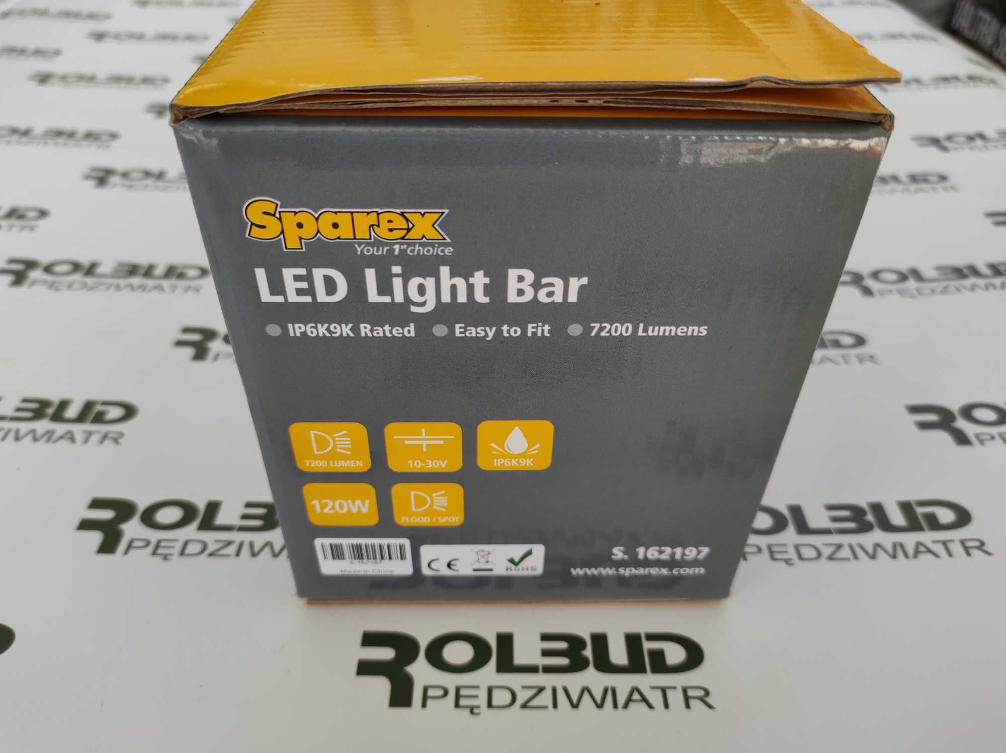 Listwa oświetleniowa LED płaska 610mm, 7200 Lumenów 10-30V