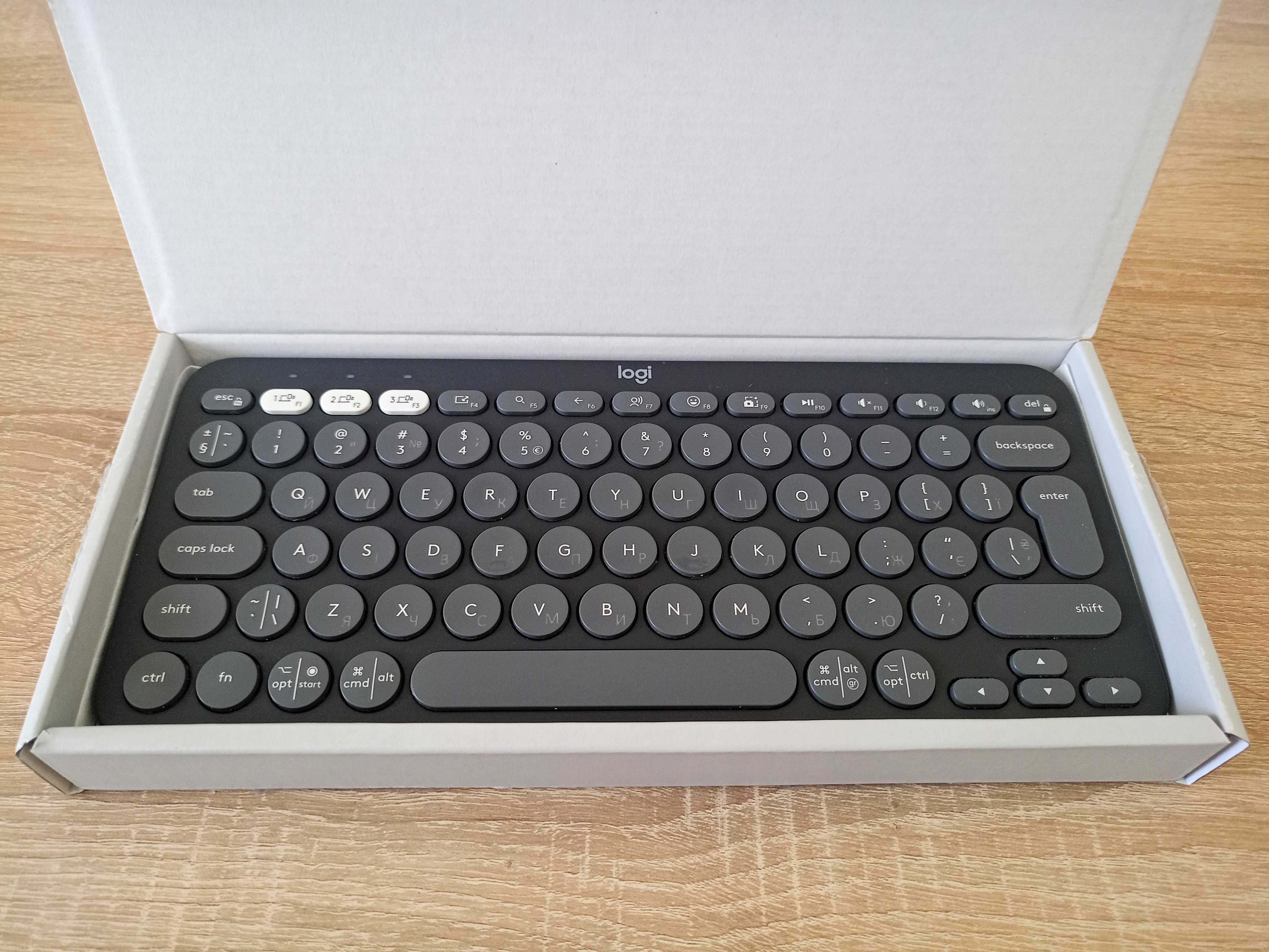 Клавіатура Logitech Pebble Keys 2 K380s