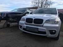 BMW X5 X6 E70 E71 7 E65 Крыло Фара Двигатель АКПП Бампер Разборка