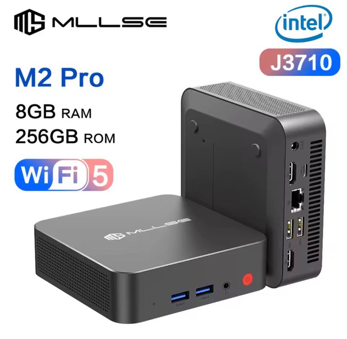 Мини ПК mllse m2 pro mini 8/256, новый, оригинал