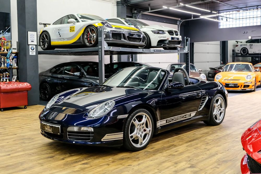 Porsche Boxster Boxster S, 40000KM, Lapis Blue Metallic, Bose