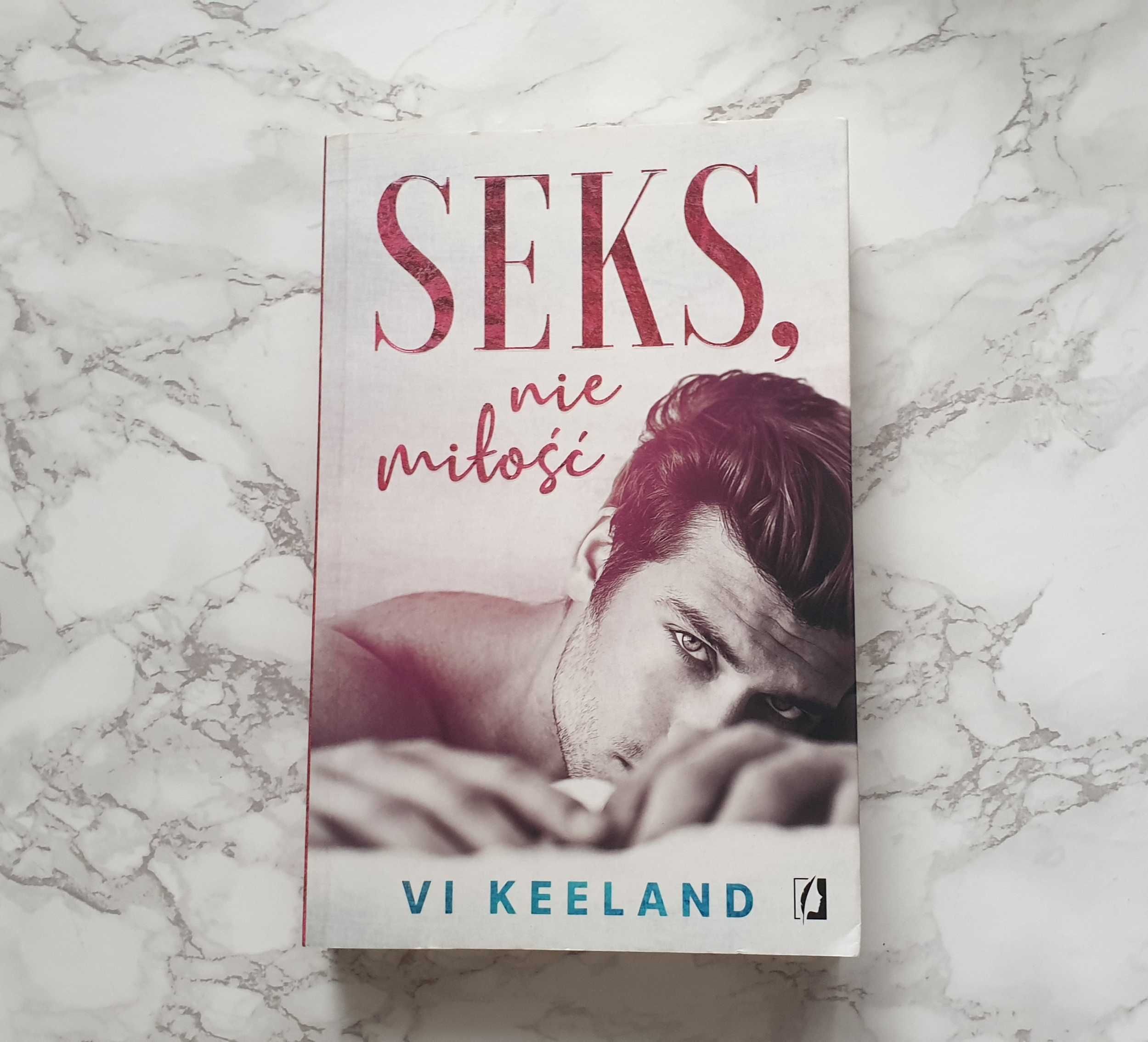 Książka "Seks, nie miłość" Vi Keeland. Romans.
