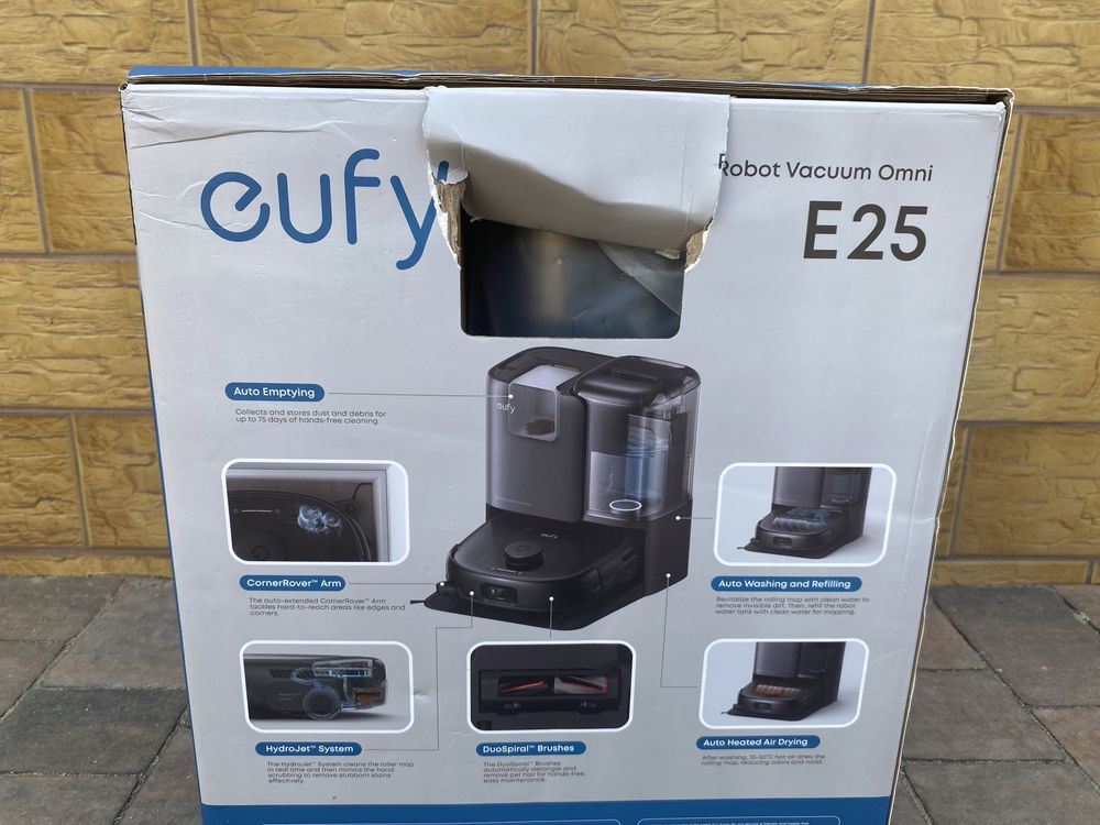 Robot sprzatajacy Eufy E25 Omni ze stacja autooprozniania nowy