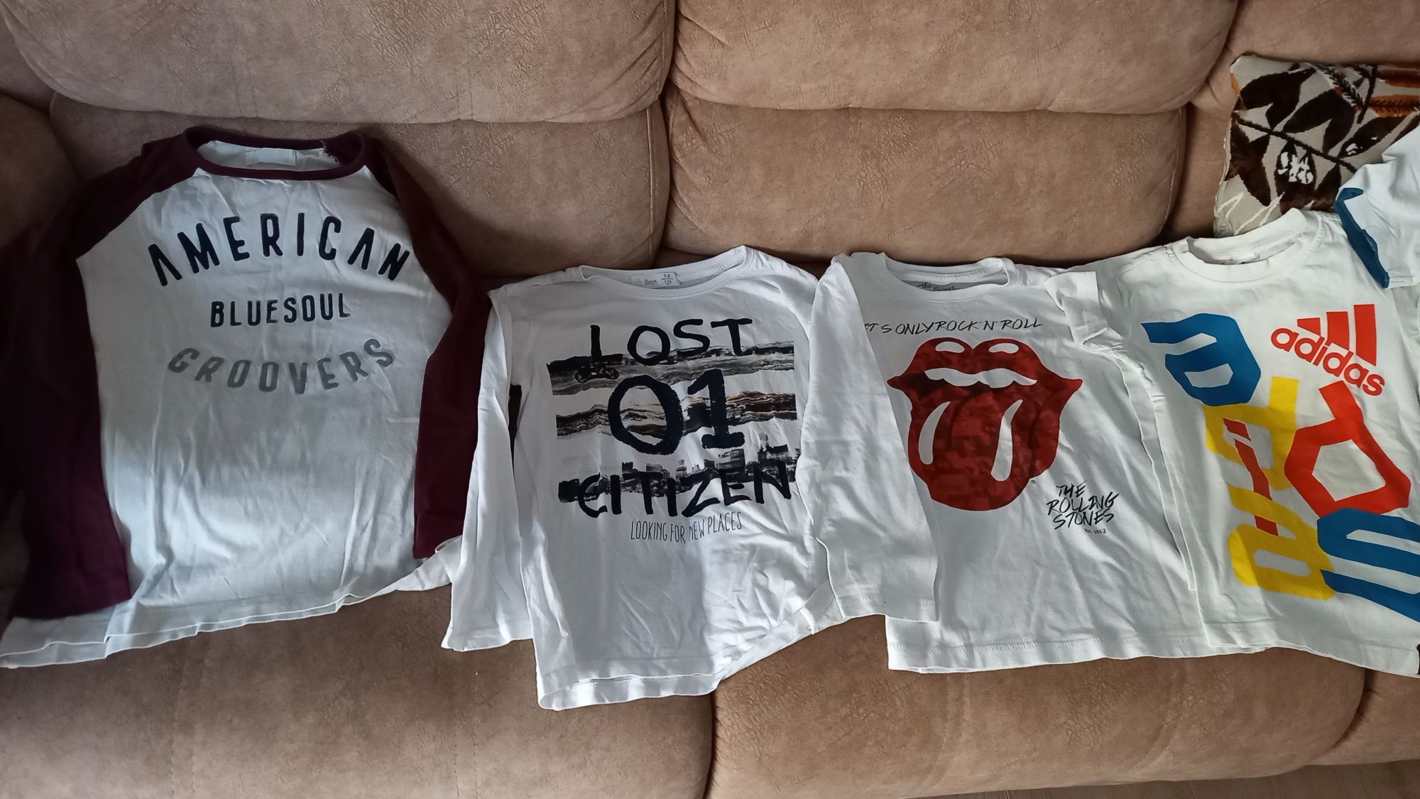 T-shirts 7/8 anos