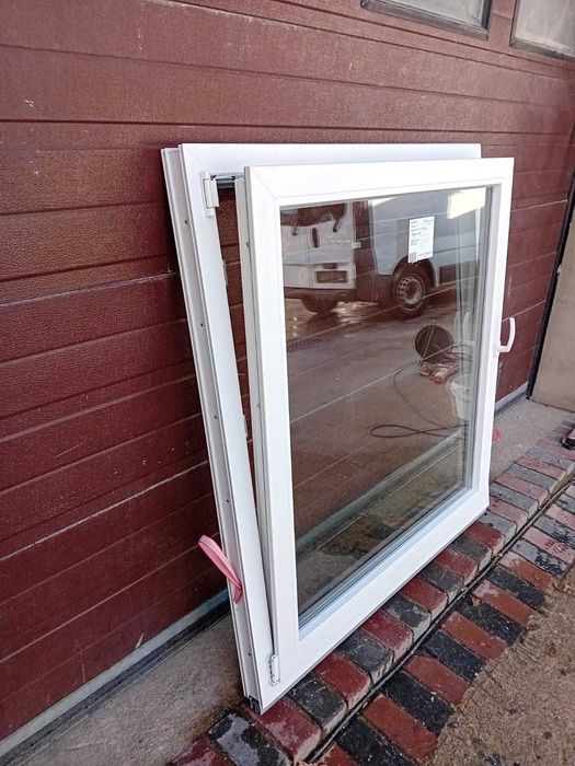 Nowe okno 123x132 okna białe pcv DOWÓZ CAŁY KRAJ