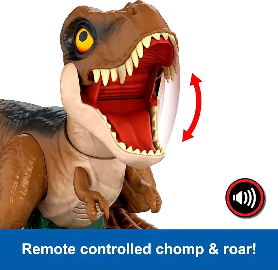 Jurassic World RC Оригінал Динозавр на радіоуправлінні з звука