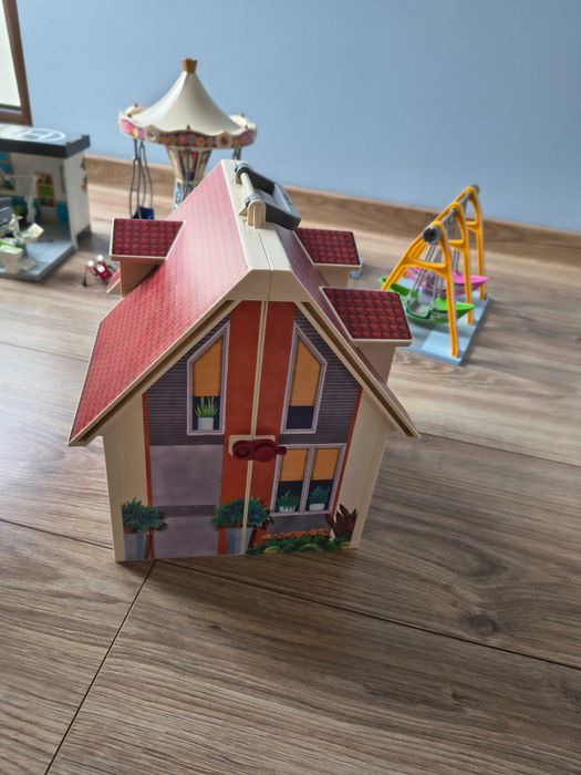 Playmobil domek, szpital, salon sukien ślubnych Mega zestaw